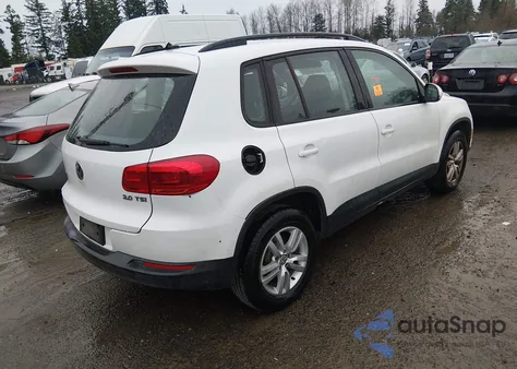 2015 Volkswagen Tiguan S from USA, damaged, VIN WVGAV7AX9FW562135